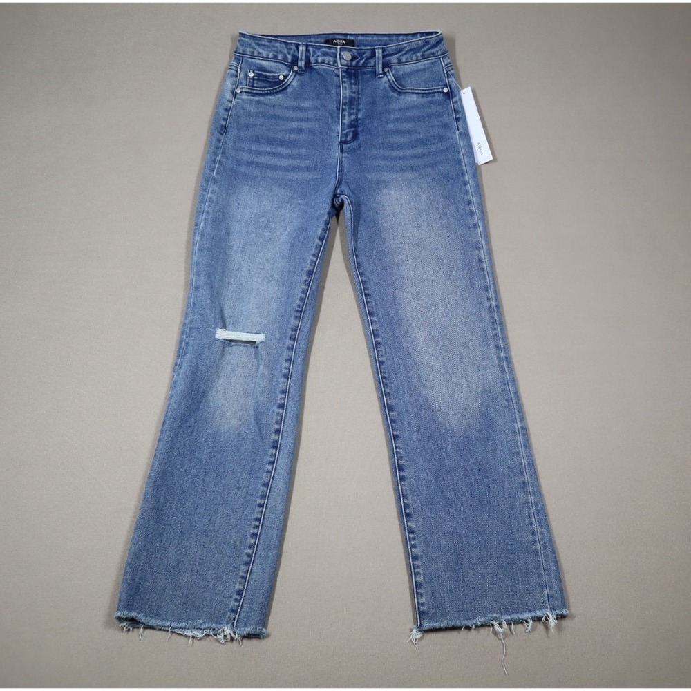 Aqua Girls' Straight Cropped Jeans‎ - Size 14